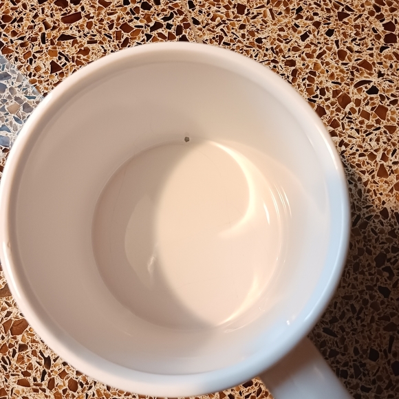 White/Gold Love mug EUC - Picture 7 of 13